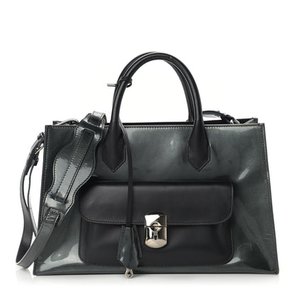 Balenciaga Patent Padlock Work XS Chartreux 1 of 16
