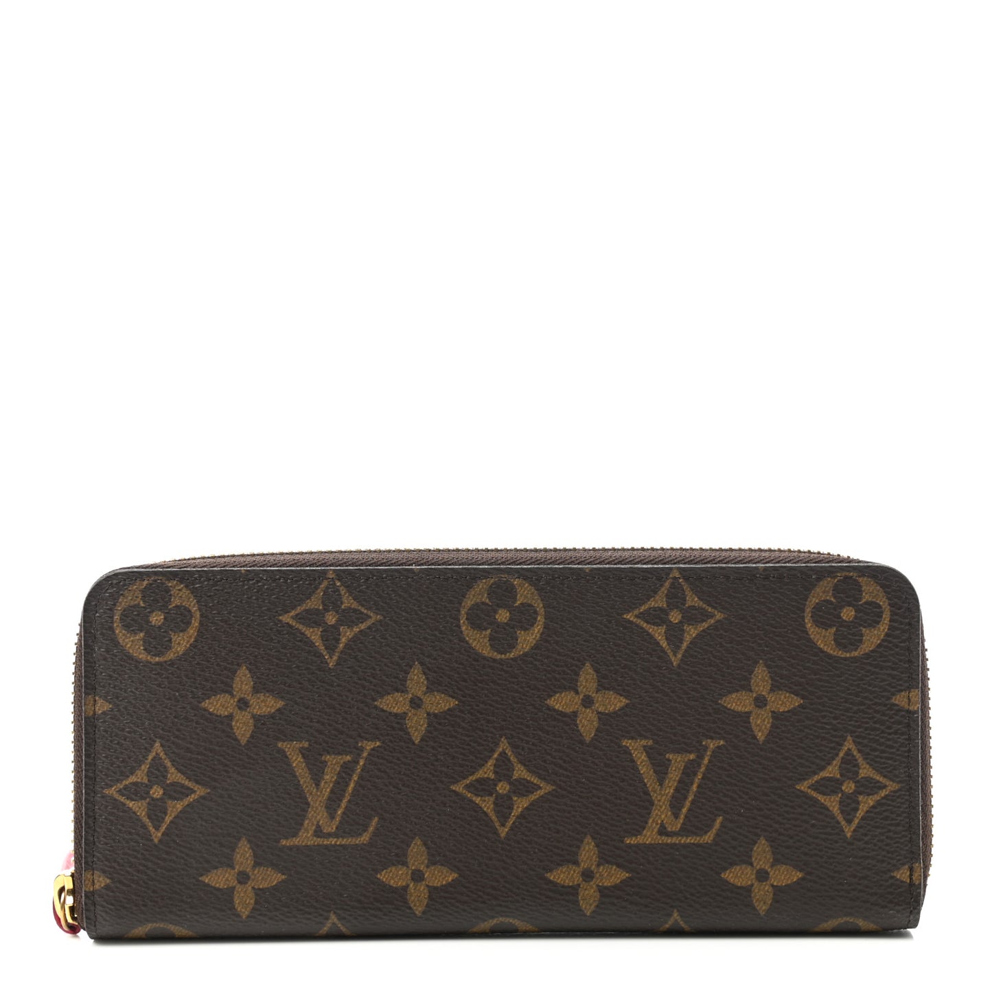 Monogram Clemence Wallet Fuchsia