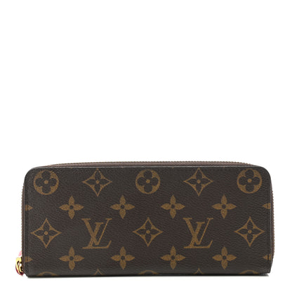 Louis Vuitton Monogram Clemence Wallet Fuchsia 1 of 7