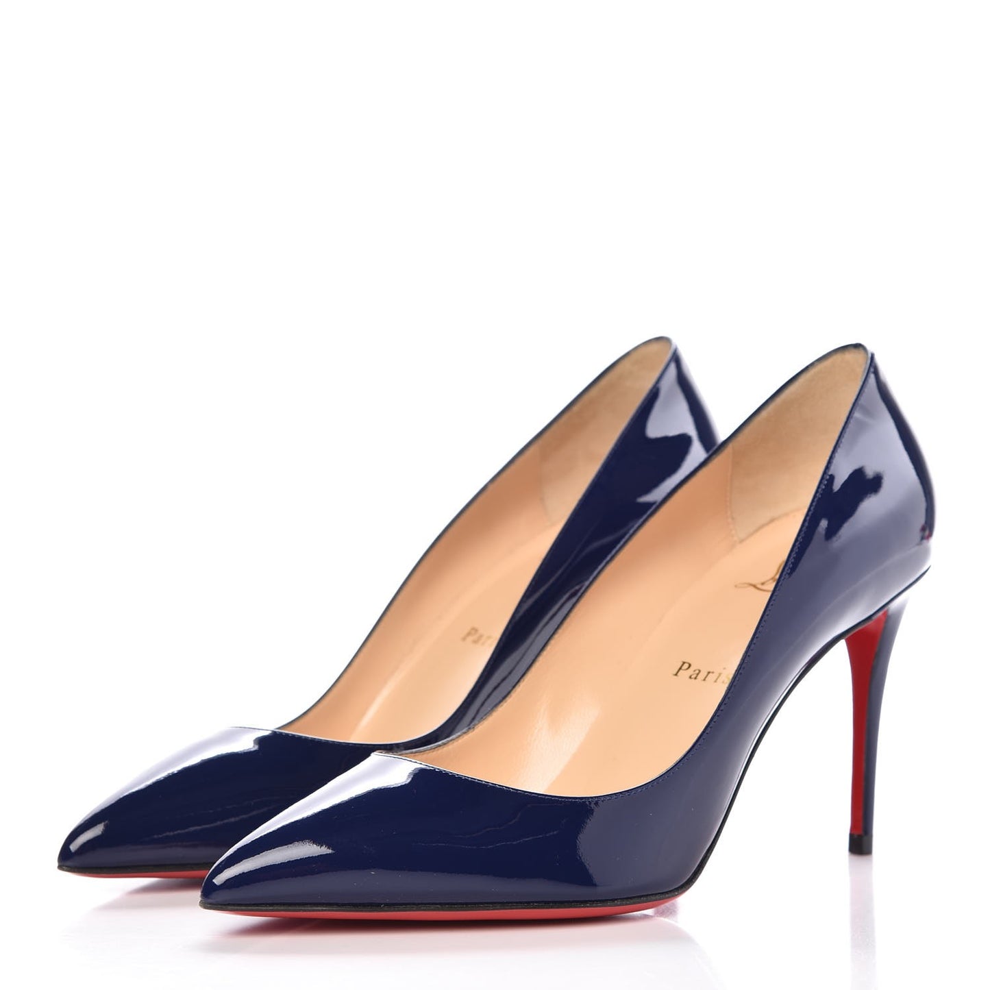 Patent Pigalle Follies 85 Pumps 38.5 China Blue