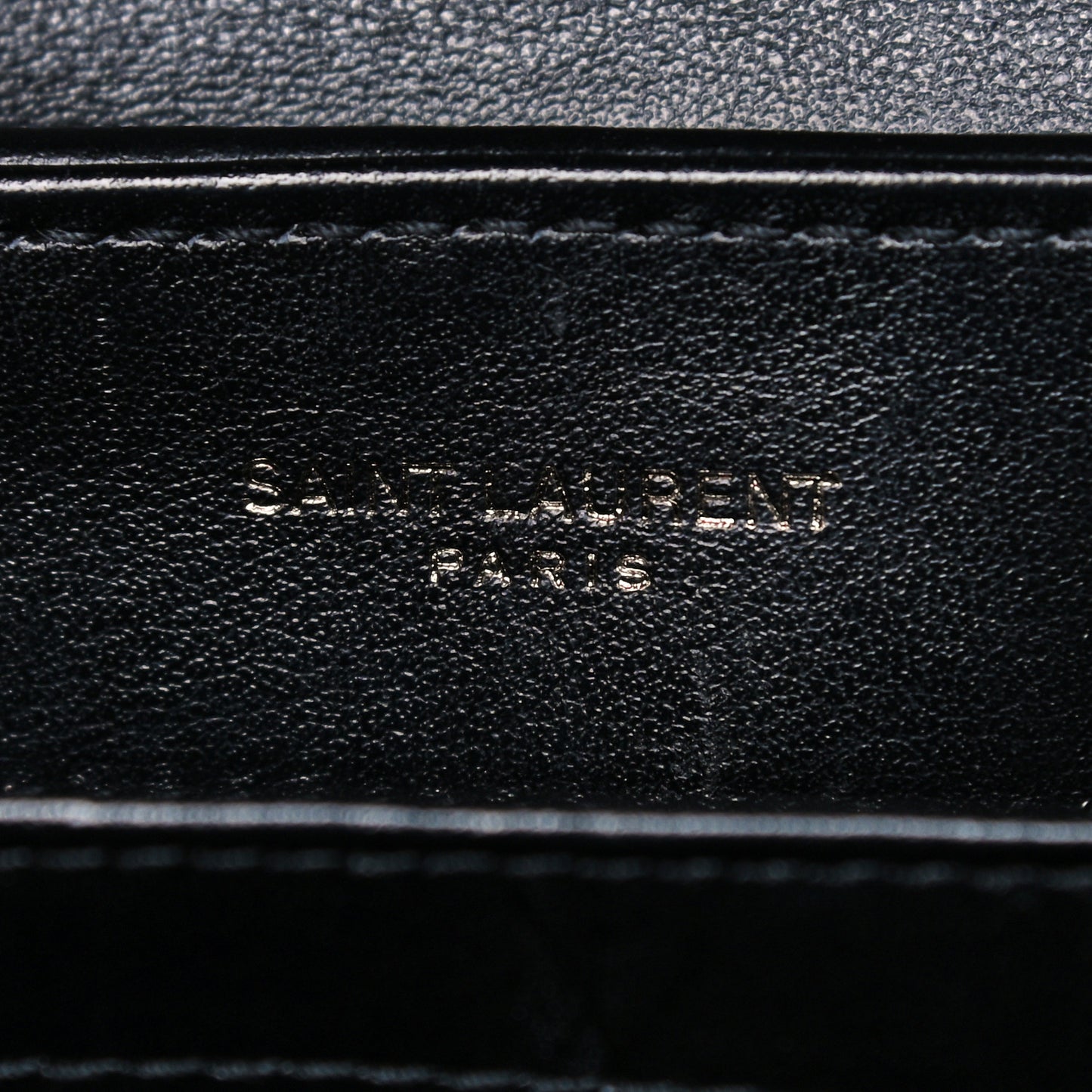 Calfskin Y Quilted Monogram Toy Loulou Crossbody Bag Black