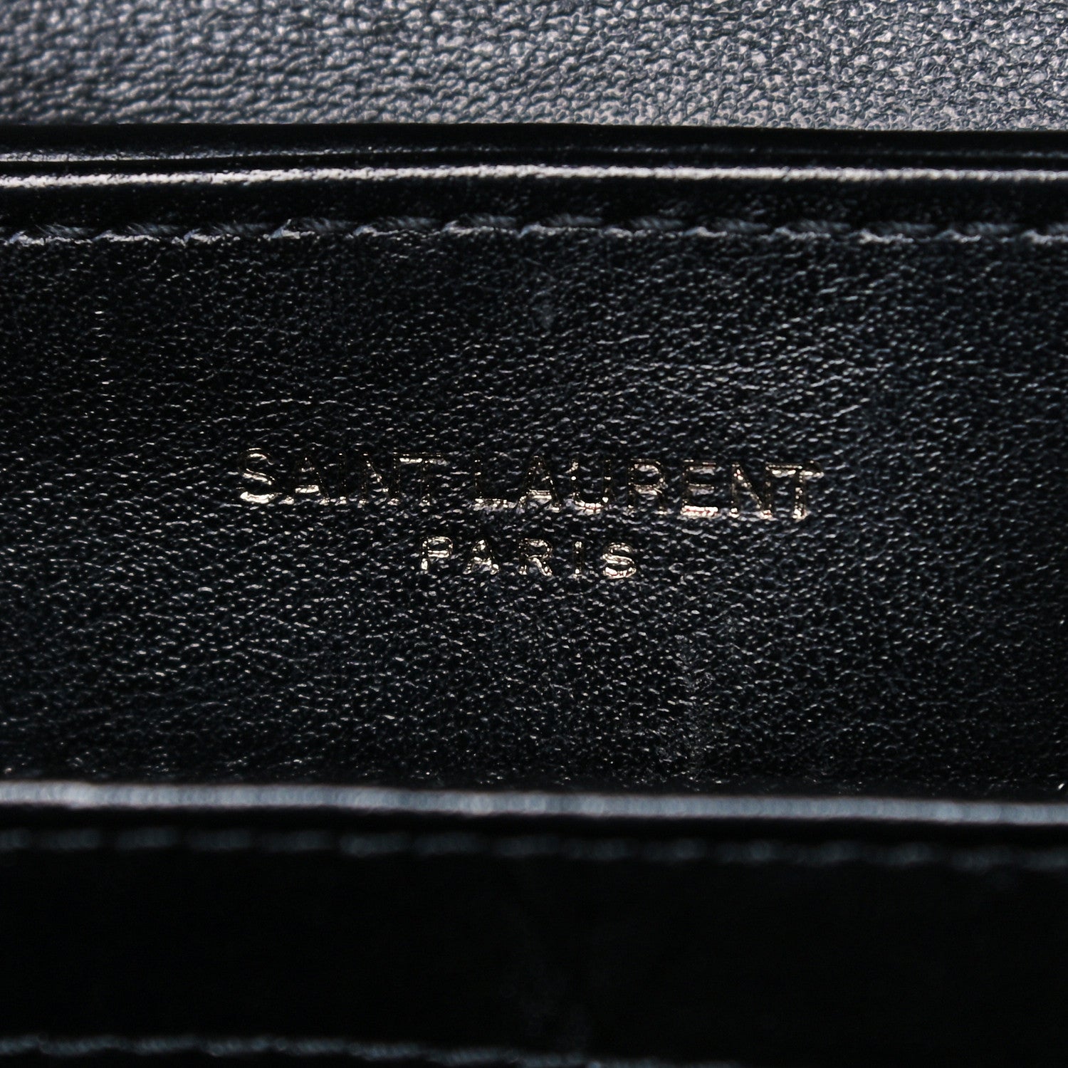 Saint Laurent Calfskin Y Quilted Monogram Toy Loulou Crossbody Bag Black 6 of 12