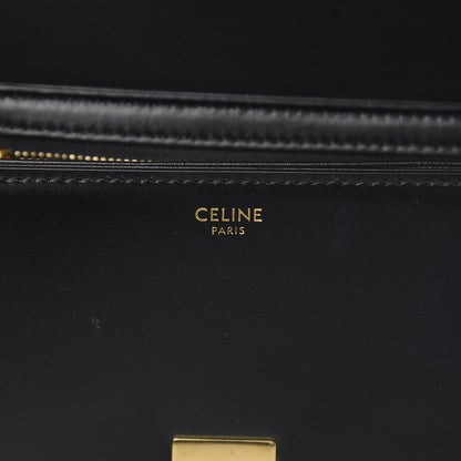 Celine Shiny Calfskin Nano Triomphe Black 6 of 13