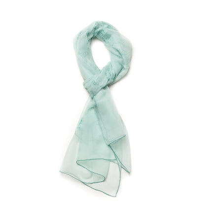 Hermes Silk Mousseline Stole 1 of 5