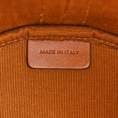 Celine Triomphe Canvas Calfskin Small Drawstring Bucket Bag Tan 7 of 11