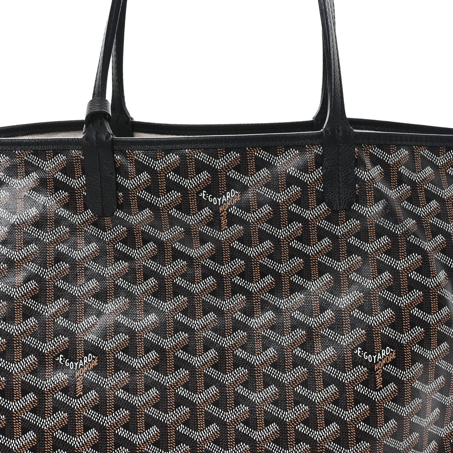 Goyard Goyardine Saint Louis PM Black 9 of 12