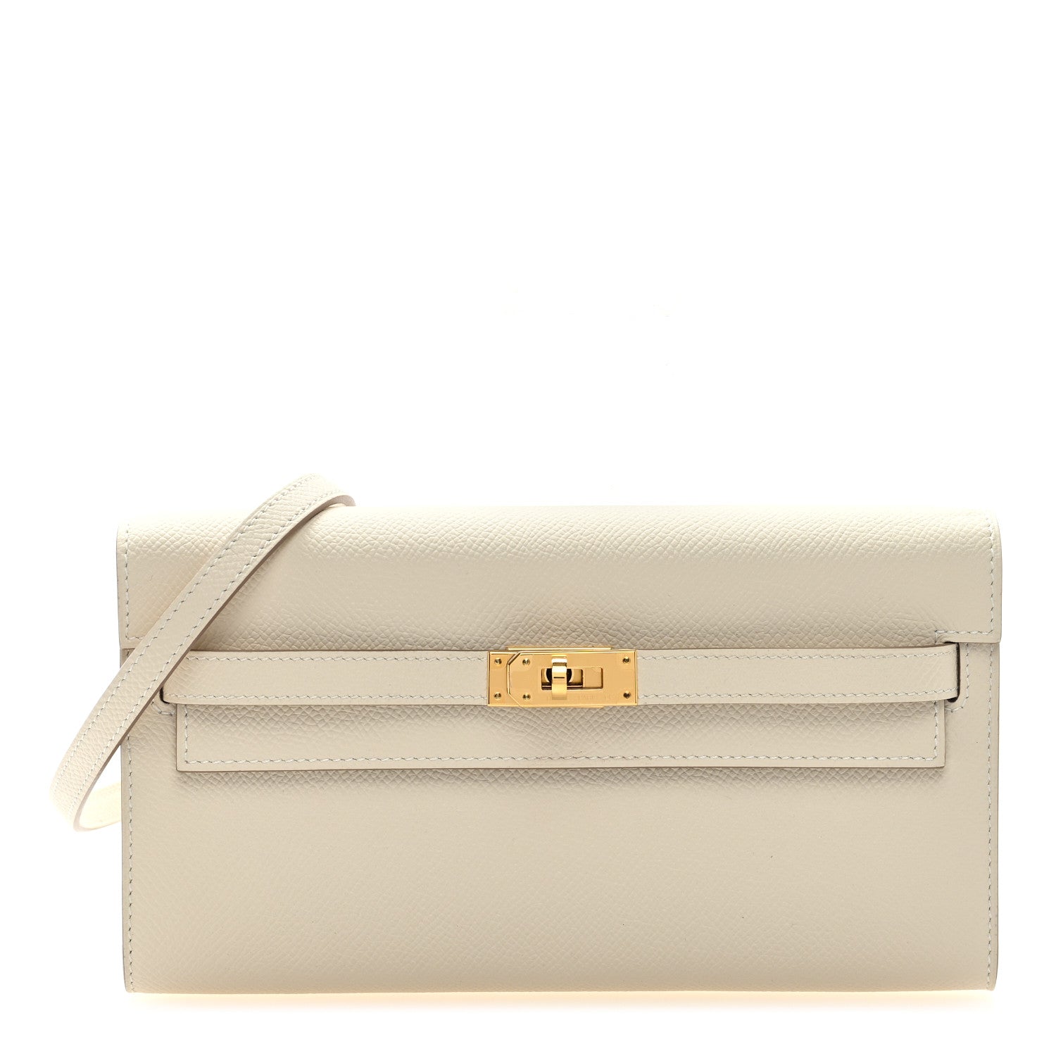 Hermes Epsom Kelly Wallet To Go Craie 1 of 8