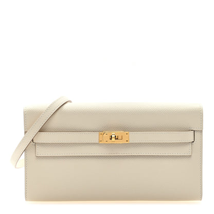 Hermes Epsom Kelly Wallet To Go Craie 1 of 8