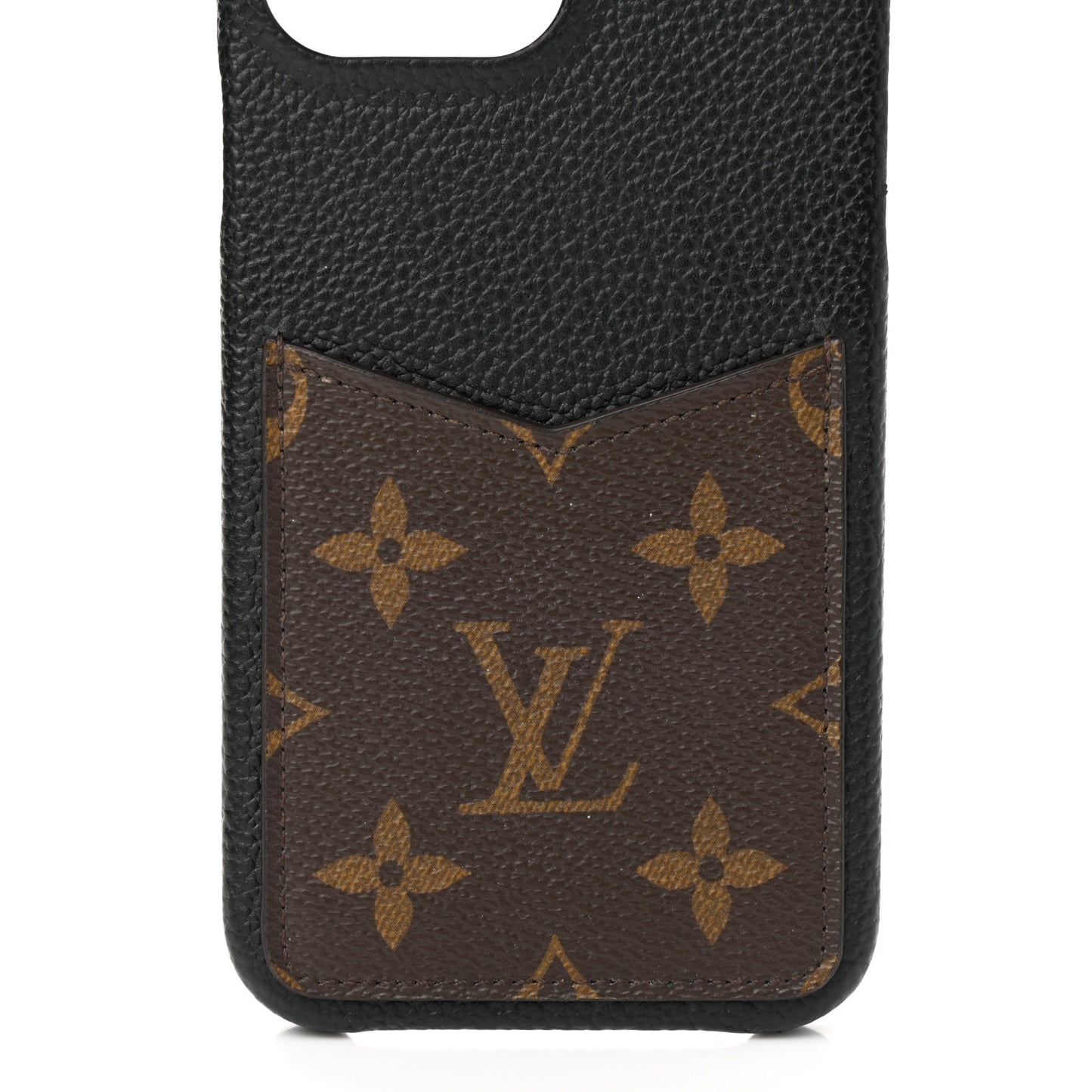 Monogram iPhone 13 Pro Max Bumper Black
