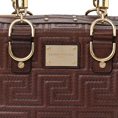 Versace Nappa Barocco Couture Bag Brown 7 of 13