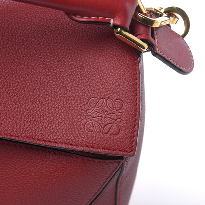 Loewe Calfskin Medium Puzzle Bag Rouge 9 of 11