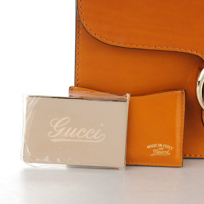 Gucci Calfskin Medium 1973 Shoulder Flap Bag Orange 9 of 9