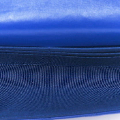 Chanel Lambskin Quilted Travel Wallet Royal Blue 6 of 11