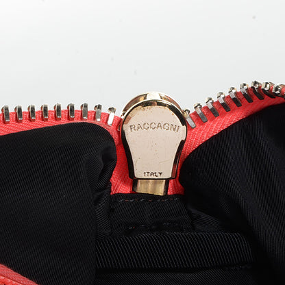 Alexander Wang Pebbled Calfskin Rocco Tangerine with Pale Gold Hardware 7 of 8
