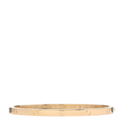 Cartier 18K Yellow Gold Small LOVE Bracelet 17 1 of 7