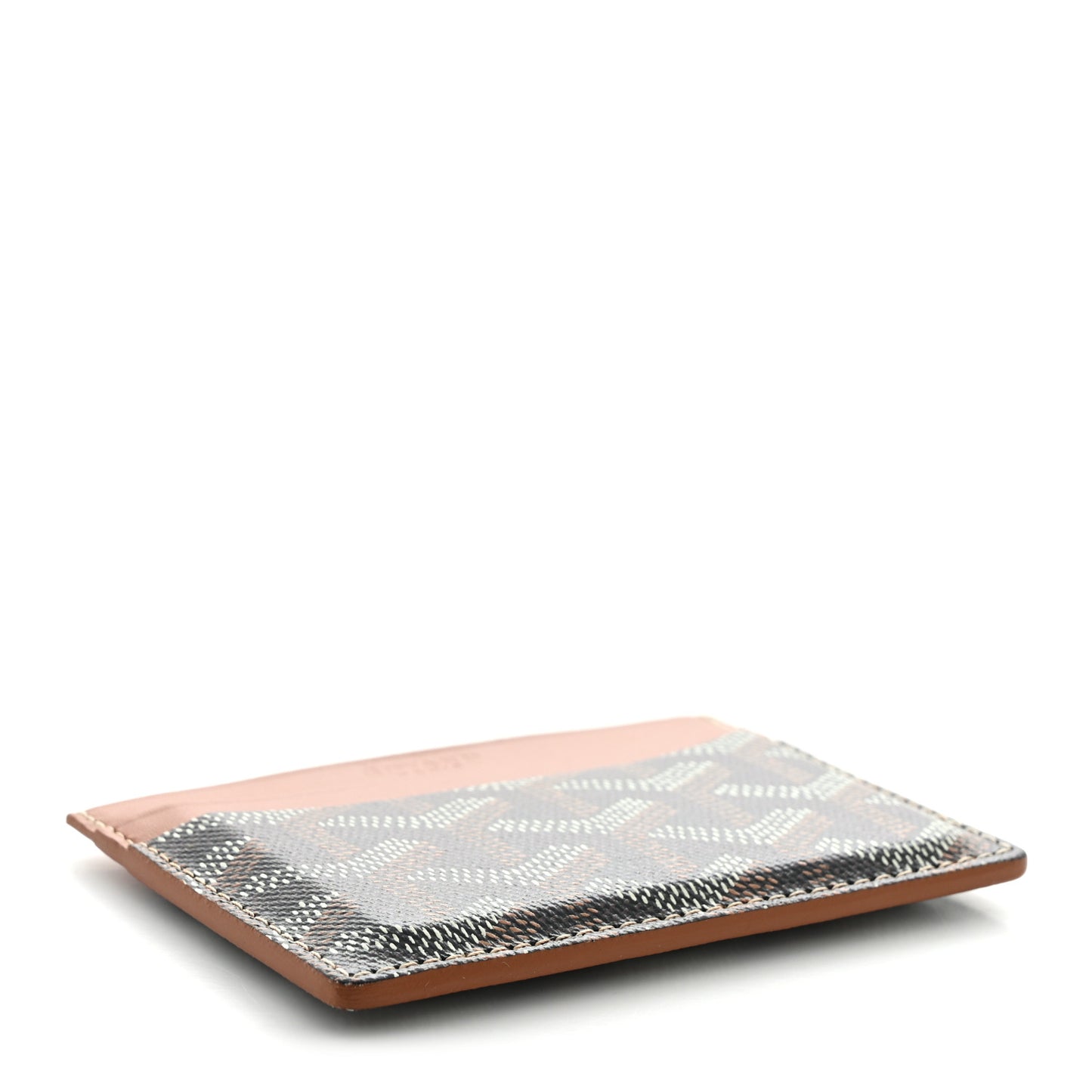 Goyardine Saint Sulpice Card Holder Black Gold