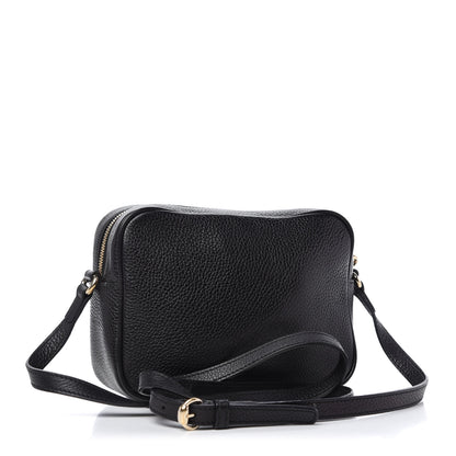 Gucci Pebbled Calfskin Small Soho Disco Bag Black 3 of 10