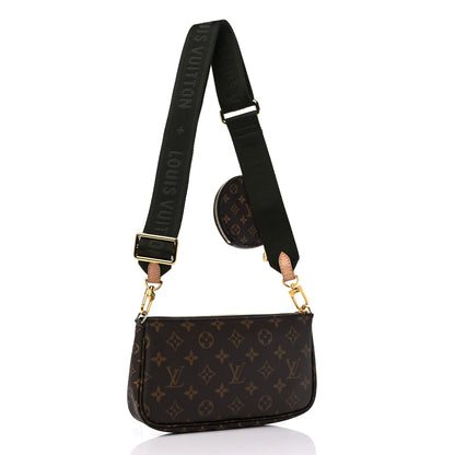 Louis Vuitton Monogram Multi Pochette Accessories Large Pochette Kaki 3 of 12