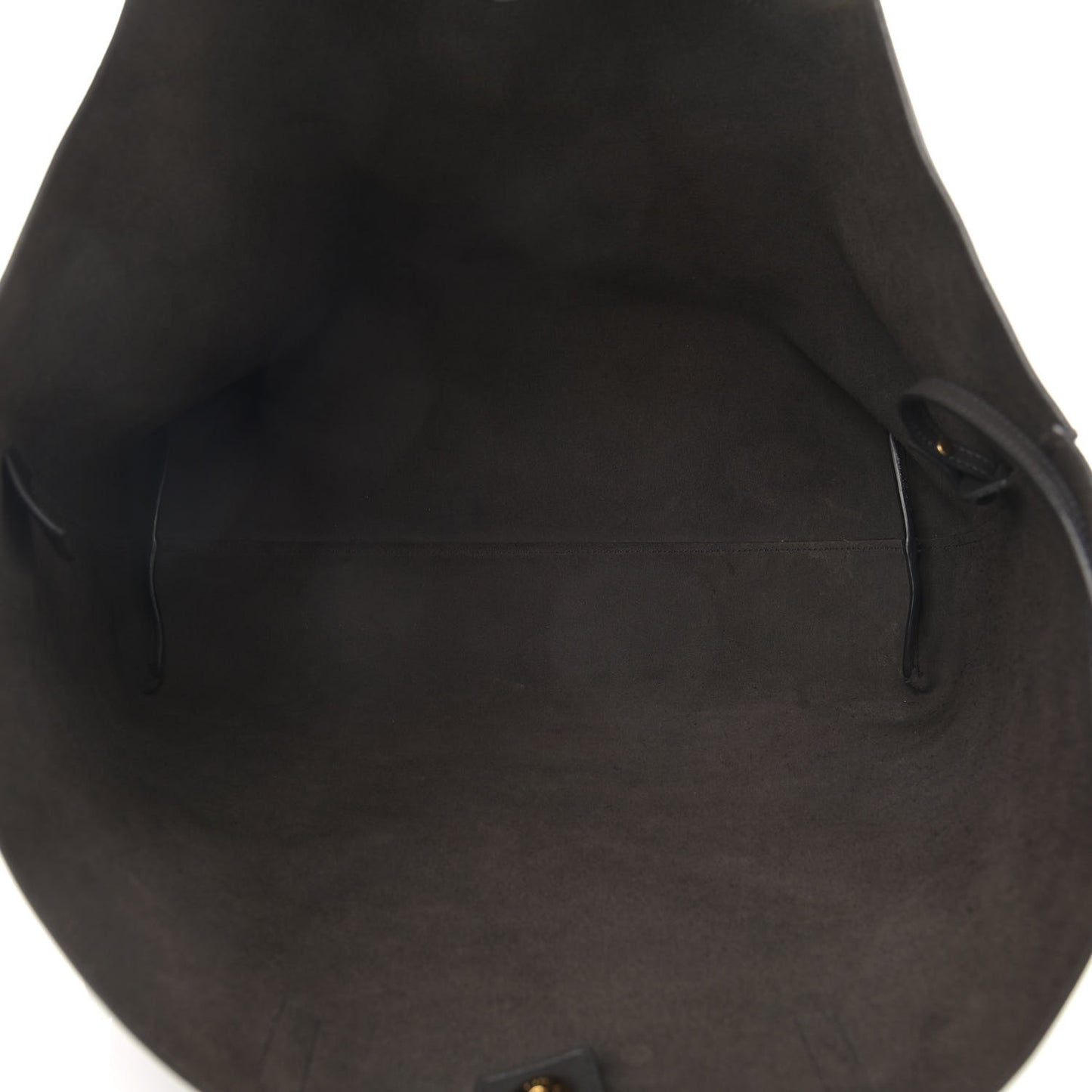 Calfskin Large Shopping Tote Asphalt