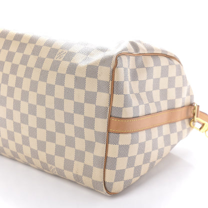 Louis Vuitton Damier Azur Speedy Bandouliere 35 7 of 10