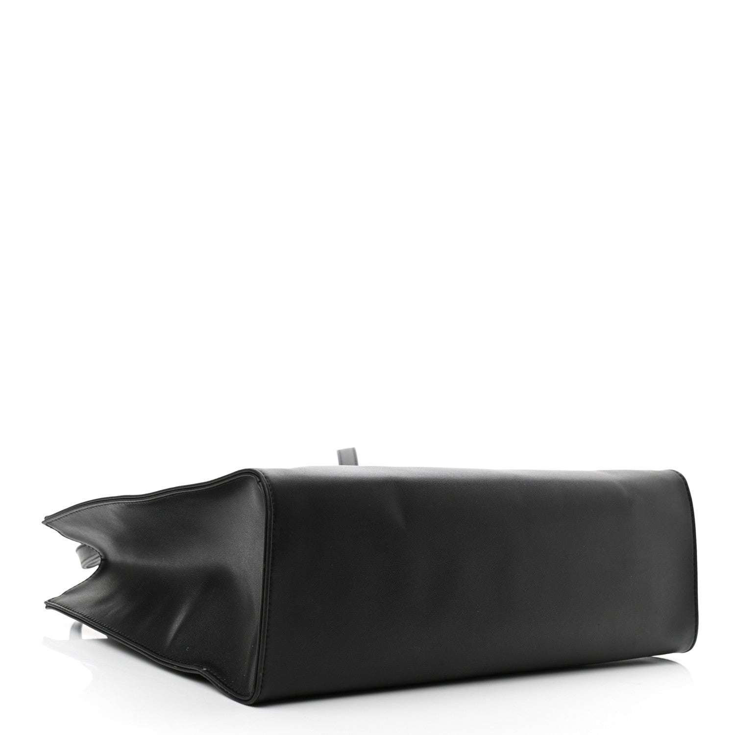 Telfar Vegan Leather Medium Shopping Bag Black 4 of 9