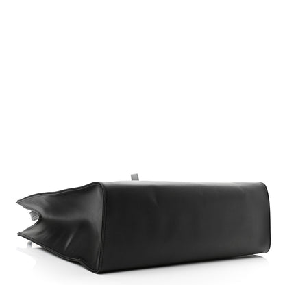 Telfar Vegan Leather Medium Shopping Bag Black 4 of 9
