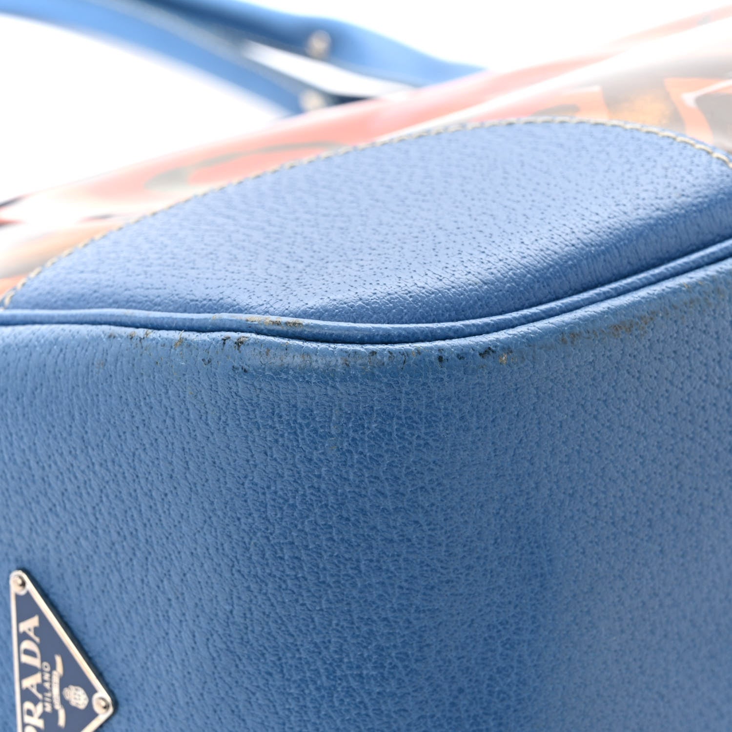 Prada Vinyl Calfskin Tote Multicolor 17 of 23