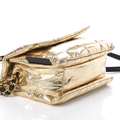 Marc Jacobs Metallic Lambskin The Pillow Bag Gold 9 of 10
