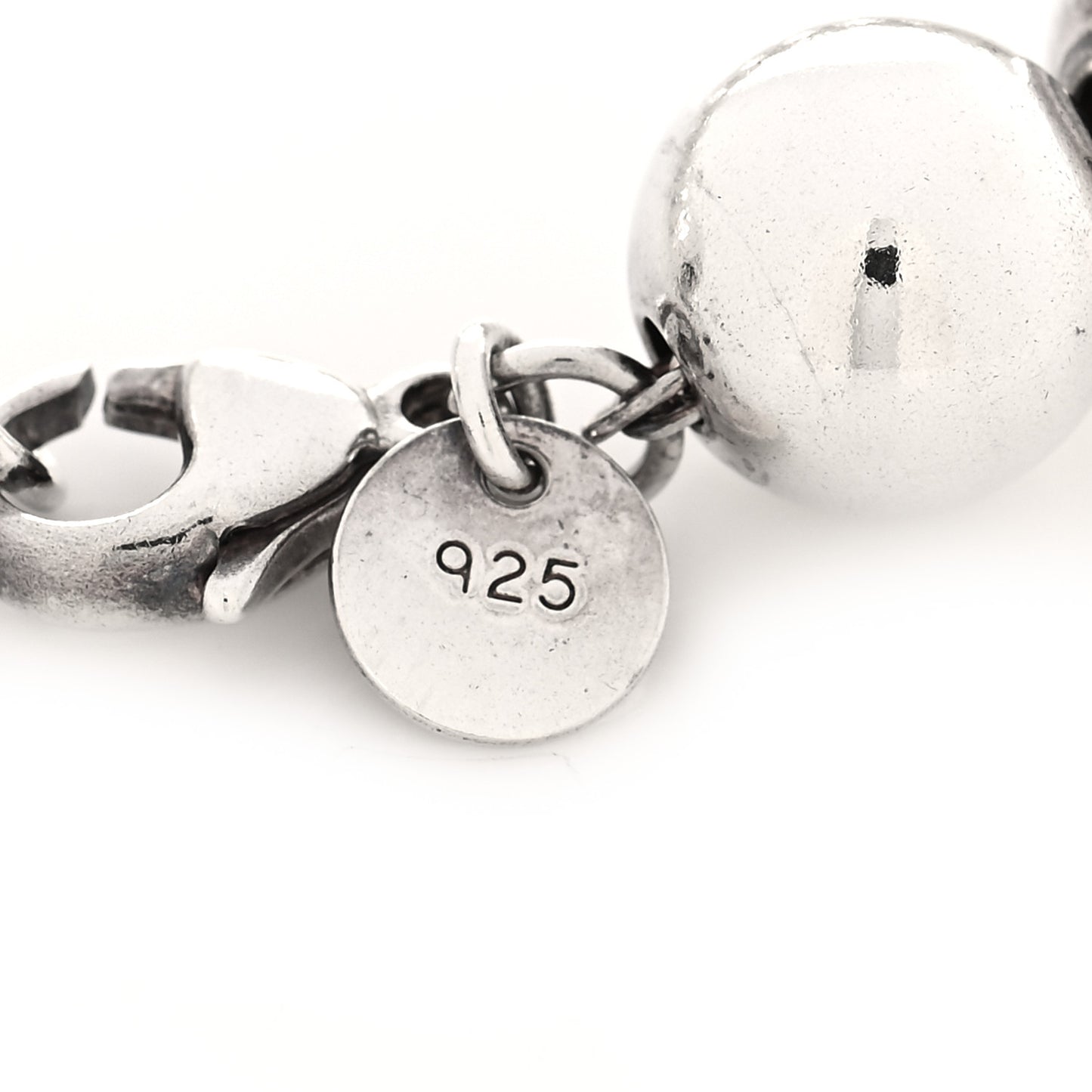 Sterling Silver 10mm HardWear Ball Bracelet