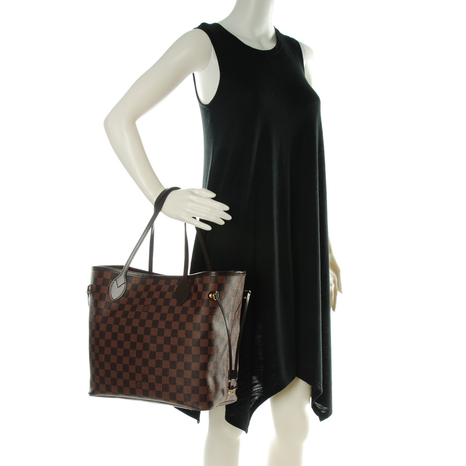 Louis Vuitton Damier Ebene Neo Neverfull MM 2 of 9