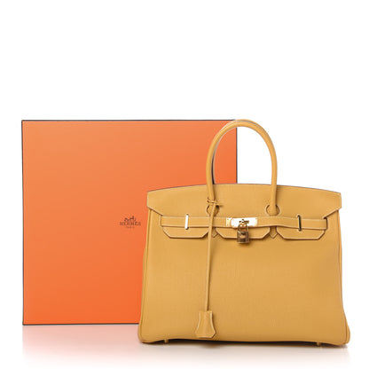 Hermes Togo Birkin 35 Curry 11 of 11