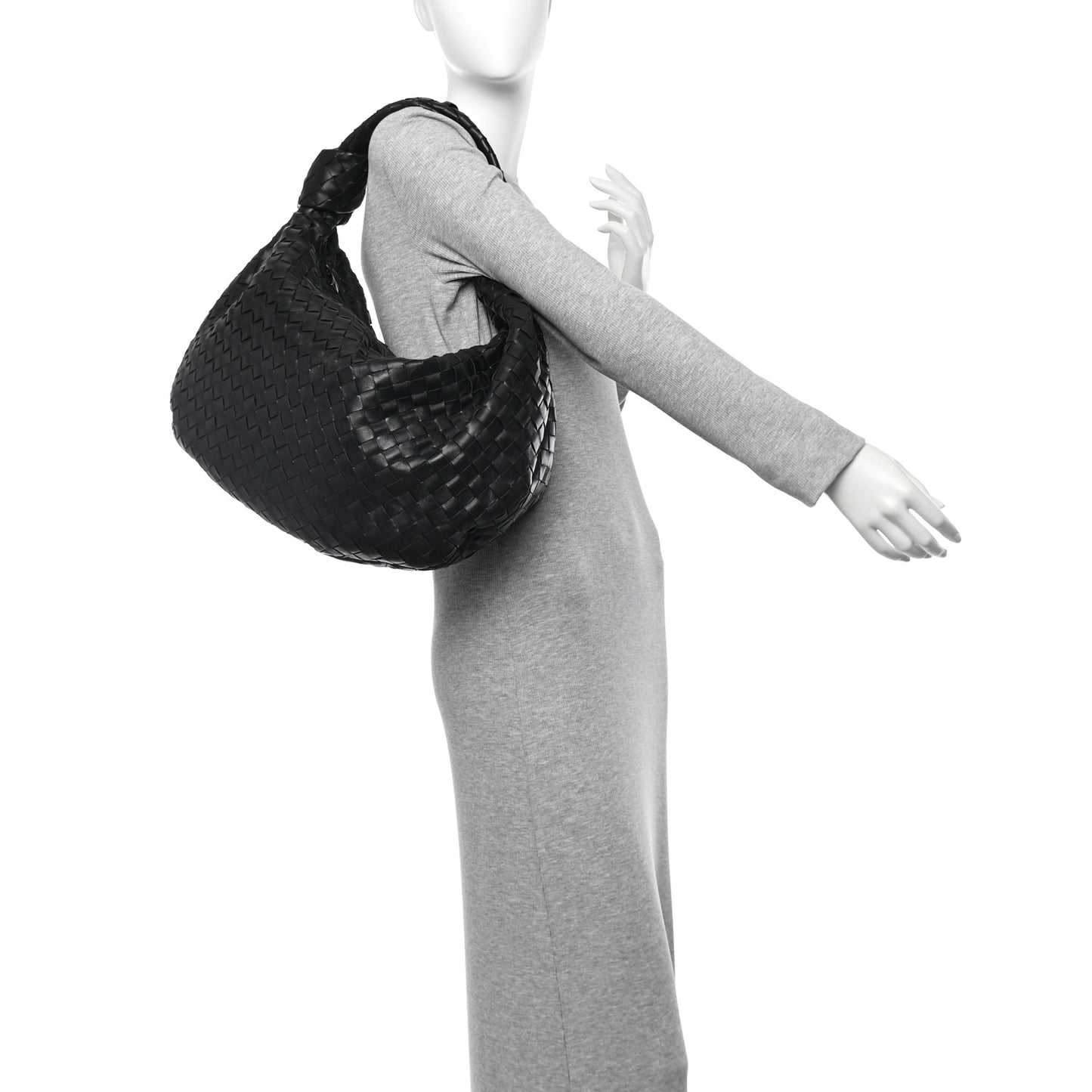 Nappa Intrecciato Medium Jodie Black