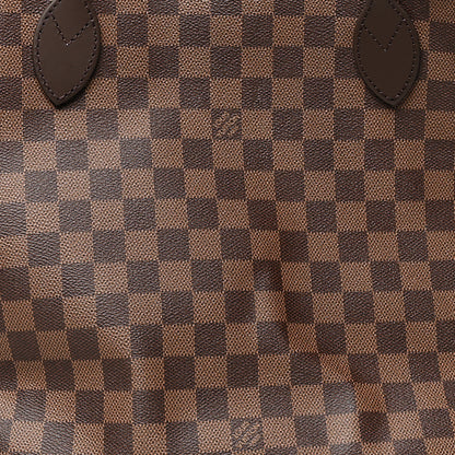 Louis Vuitton Damier Ebene Neo Neverfull MM Rose Ballerine 9 of 13