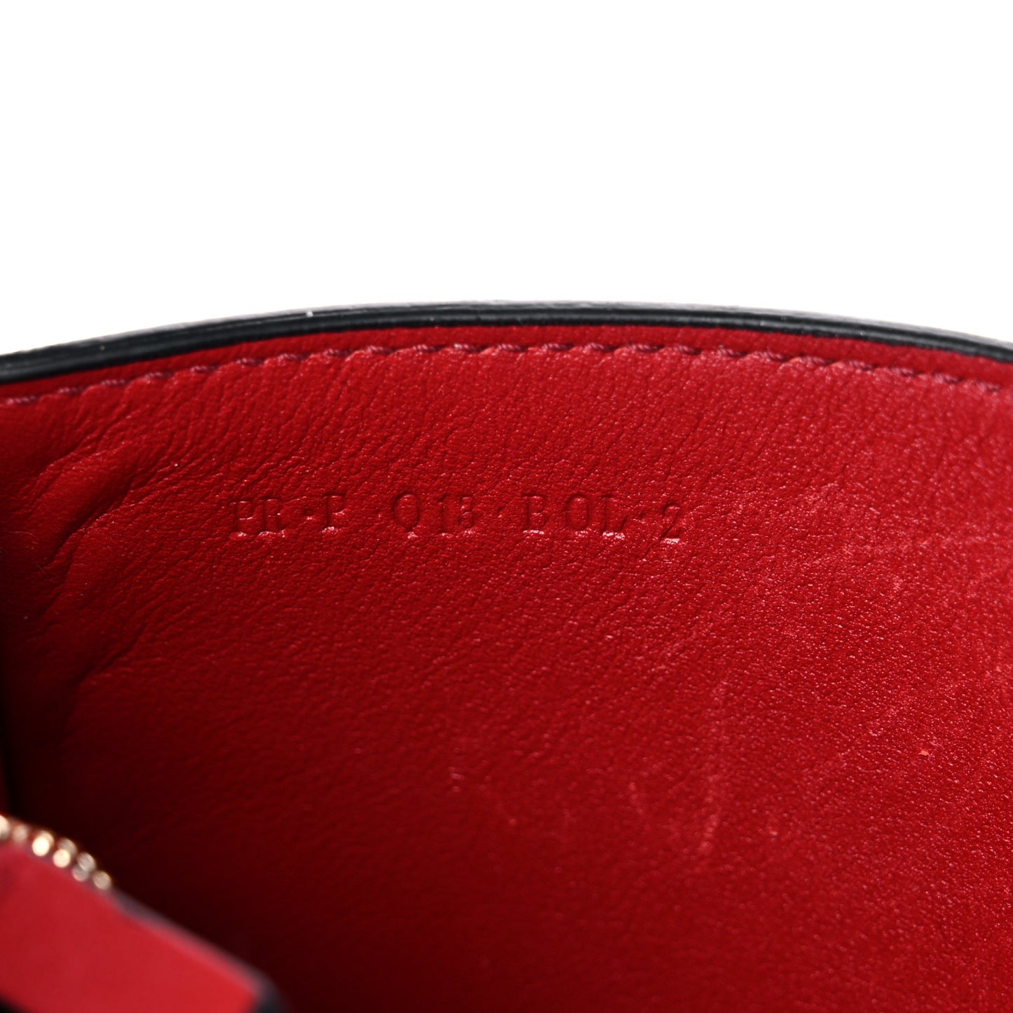Calfskin Rockstud Phone Case With Chain Rosso Valentino