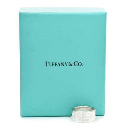 Tiffany Sterling Silver Wide Return to Tiffany Ring 59 8.75 6 of 6