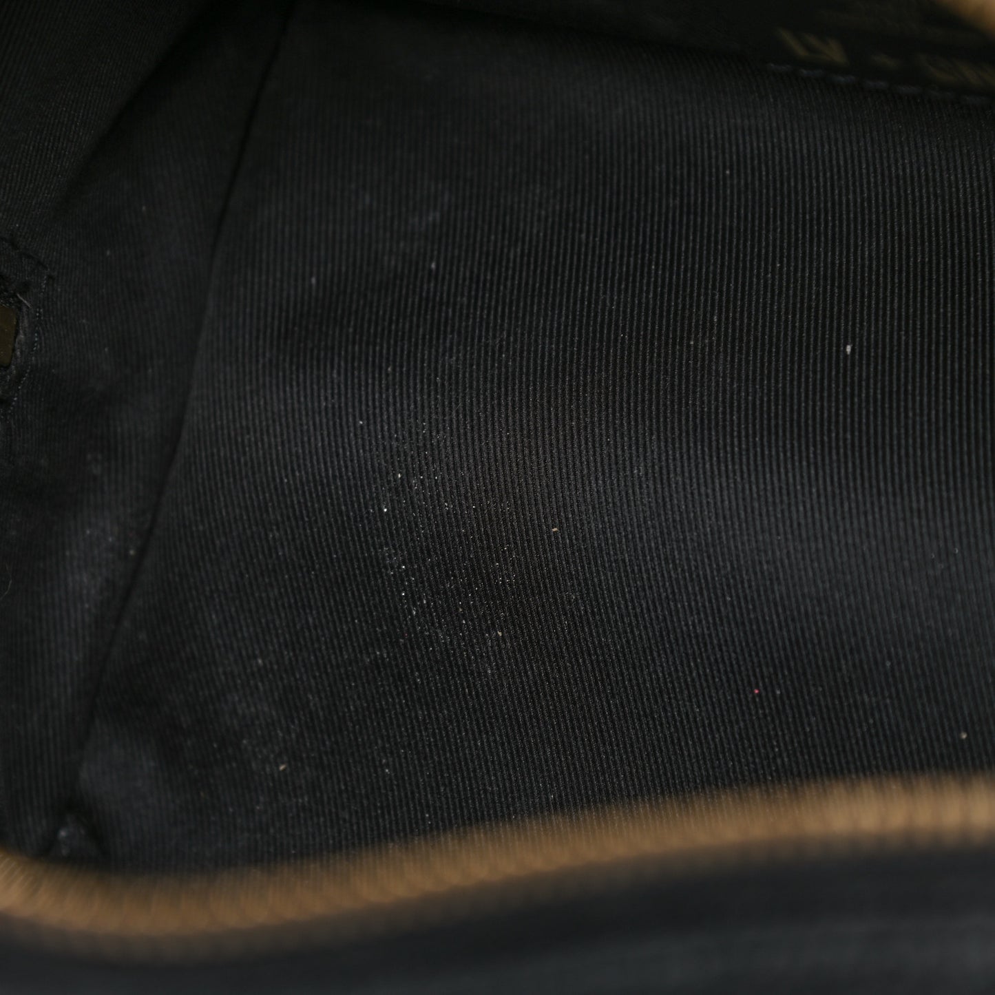X NBA Calfskin Monogram Embossed Cloakroom Dopp Kit Black