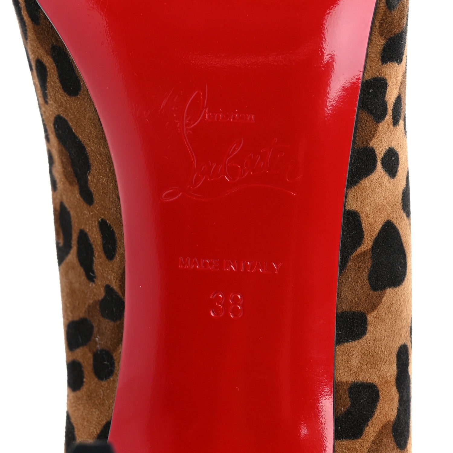 Christian Louboutin Veau Velours Clare 80 Pumps 38 Caramel 8 of 9