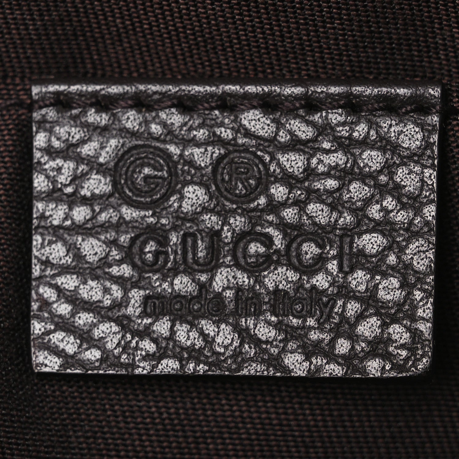 Gucci Monogram Belt Bag Dark Brown 6 of 10