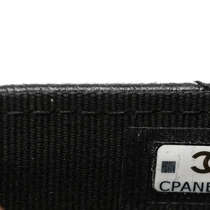 Chanel Lambskin Quilted Chanel 19 Flap Wallet Black 8 of 9