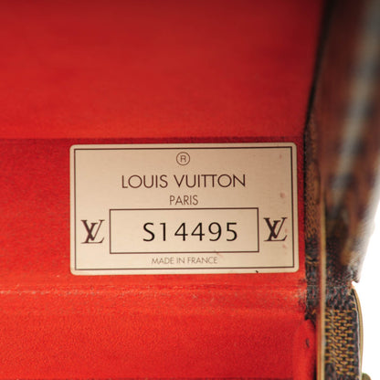 Louis Vuitton Damier Ebene Boite Flacons Beauty Train Trunk Case 7 of 17