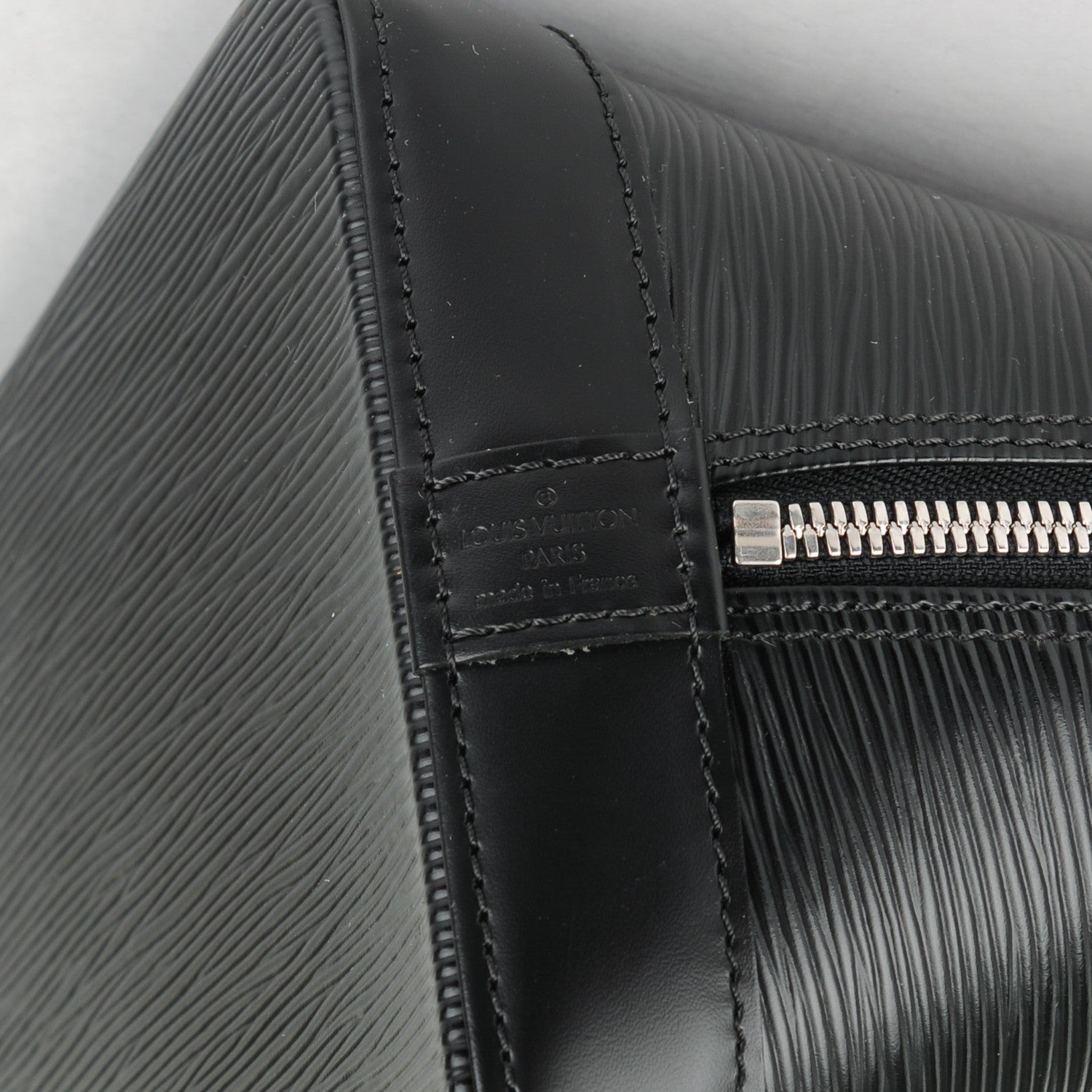 Louis Vuitton Epi Alma PM Black 5 of 7