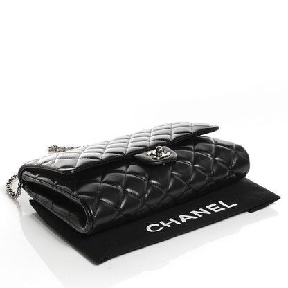 Chanel Lambskin Quilted Clutch Flap Black 4 of 7