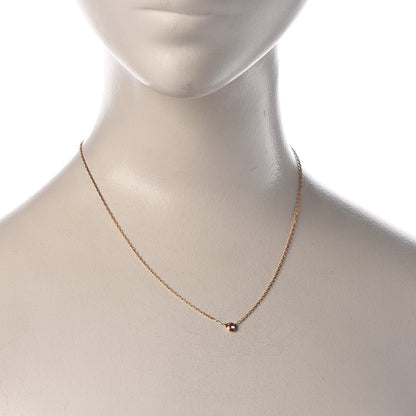 Cartier 18K Pink Gold Pink Sapphire D'Amour Pendant Necklace 2 of 6