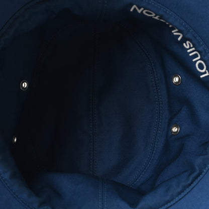Louis Vuitton Monogram Denim Transformable Bob Bucket Hat 58 Blue 7 of 9