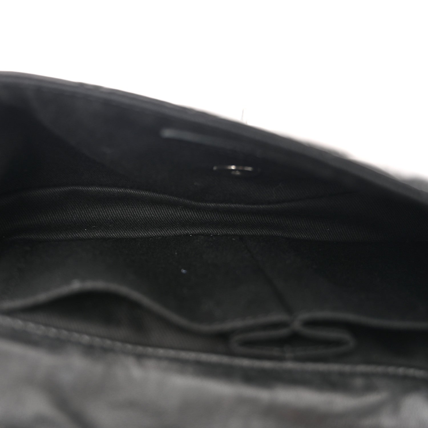 Chanel Lambskin Quilted East West Chain Around Flap Black 5 of 11