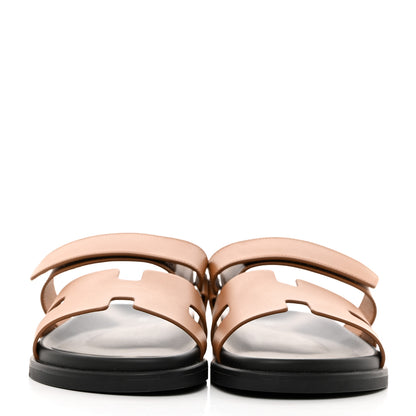 Hermes Calfskin Mens Chypre Sandals 43 Naturel 2 of 8