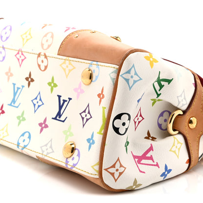 Louis Vuitton Monogram Multicolor Beverly MM White 10 of 10