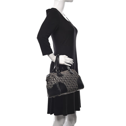 Christian Dior Monogram Boston Black 2 of 17