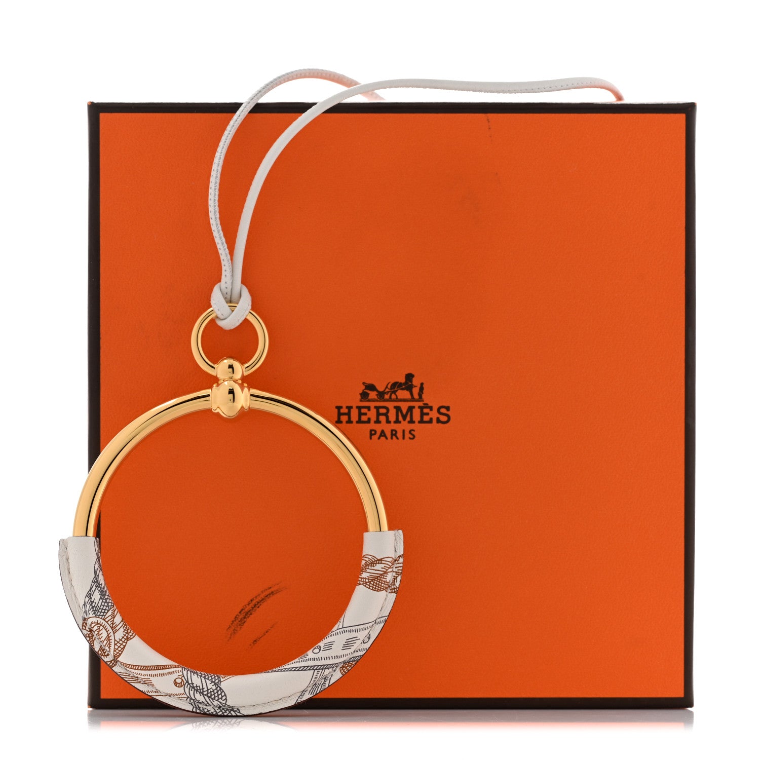 Hermes Swift Grand Loop Pendant Necklace Della Cavalleria 8 of 8