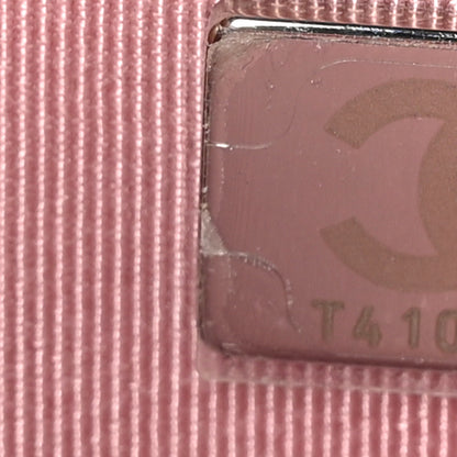 Chanel Iridescent Calfskin Quilted Wallet on Chain WOC Pink 8 of 11